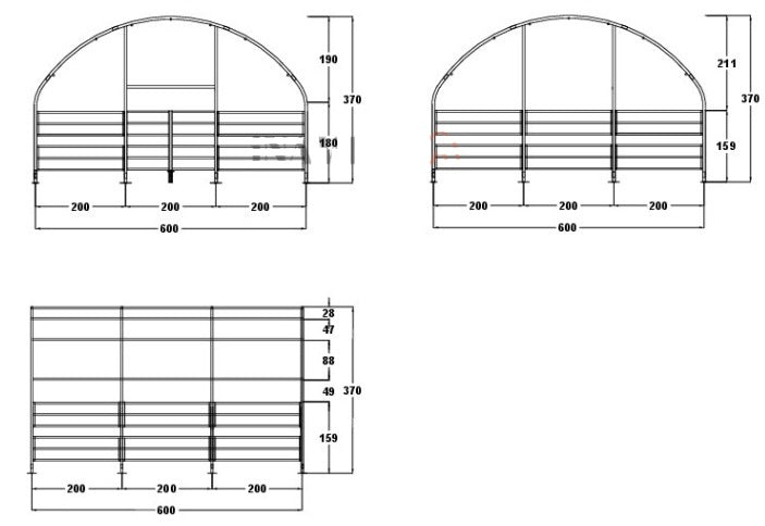 Dzīvnieku patvertne / 6x6F / Cena bez PVN: €2242