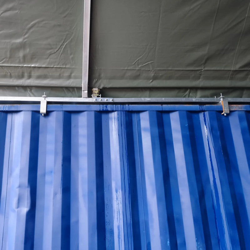 Konteineru nojume/bez aizmugurējās sienas, ar skrūvēm/C12x6Sk /Cena bez PVN: €2168