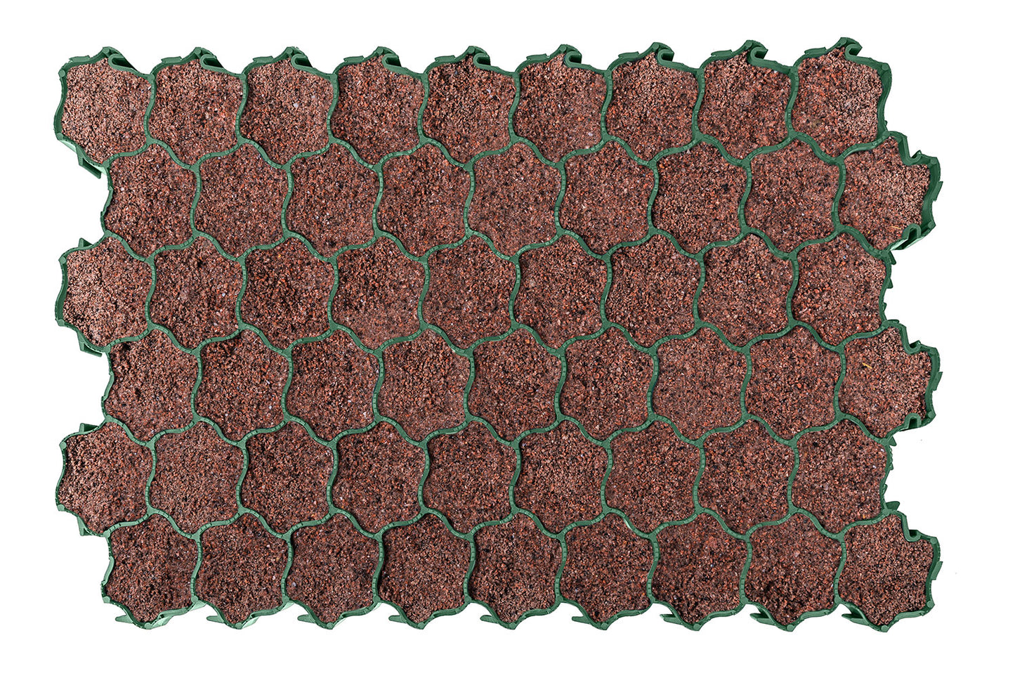 Zemes pastiprināšanās režģis. 58 x 39 x 4 cm . Svars: 4,66 kg/m²