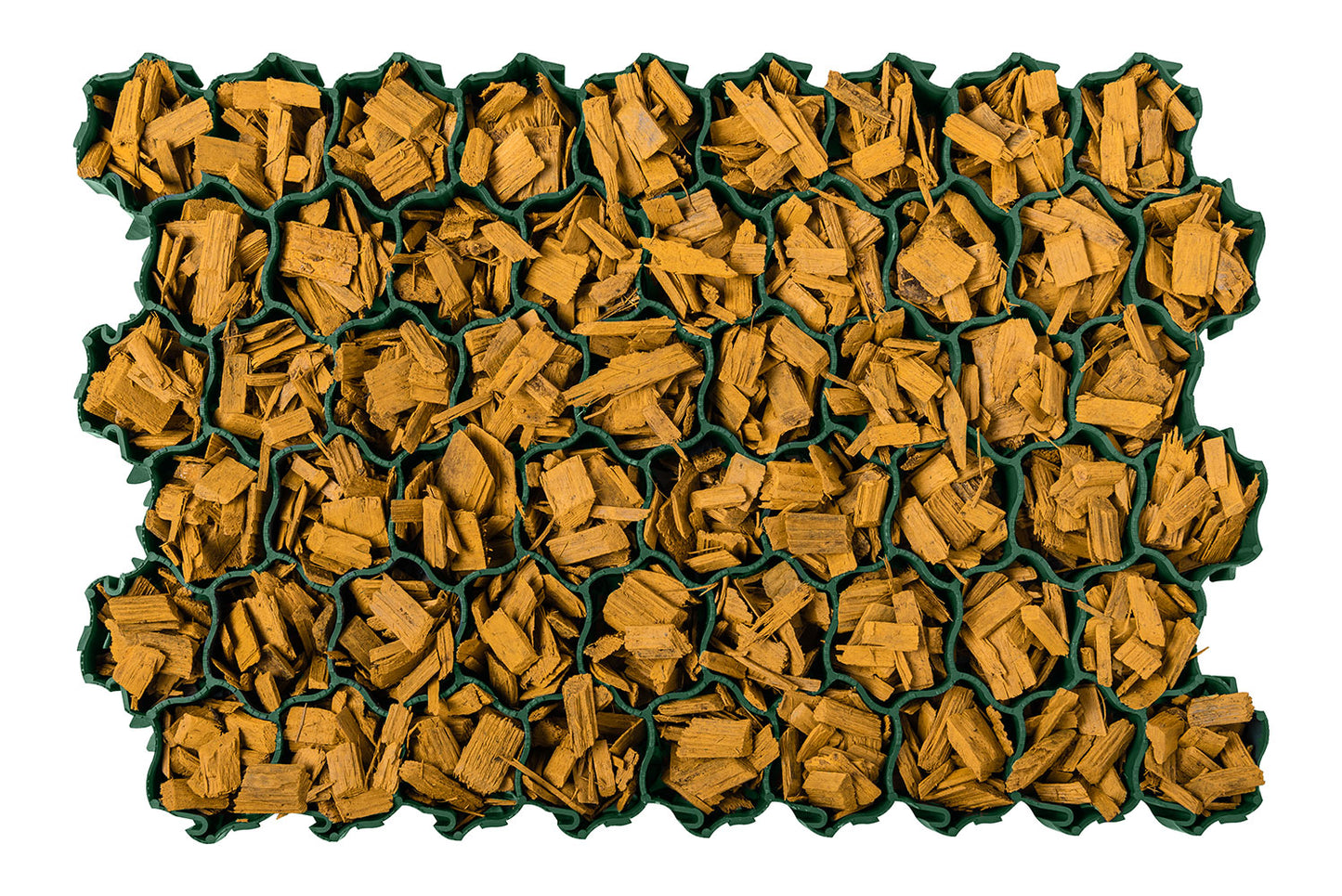 Zemes pastiprināšanās režģis. 58 x 39 x 4 cm . Svars: 4,66 kg/m²