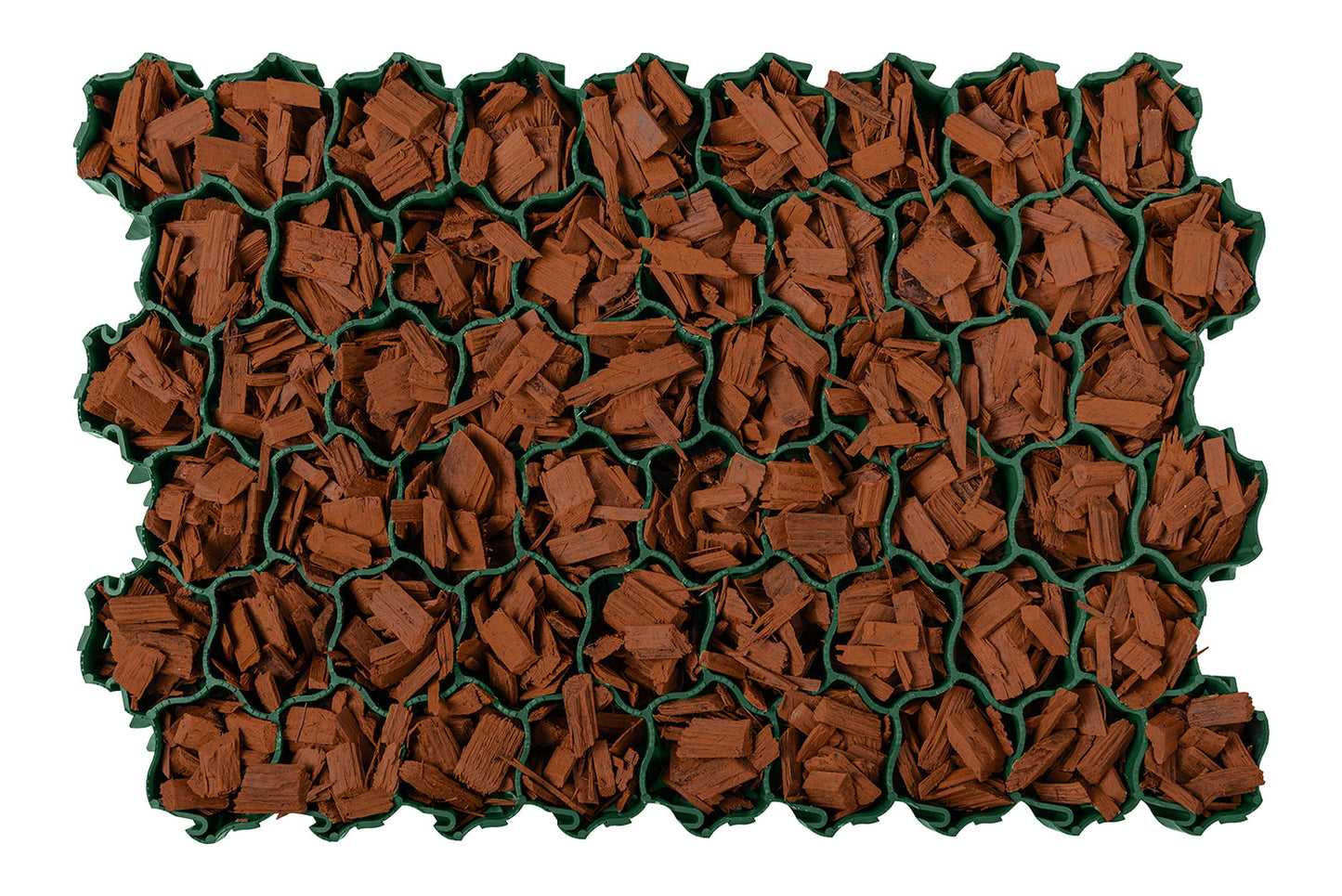 Zemes pastiprināšanās režģis. 58 x 39 x 3 cm . Svars: 3,39 kg/m²