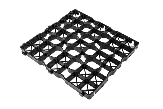 Zemes pastiprināšanās režģis. 50 x 50 x 5 cm . Svars: 6,39 kg/m²