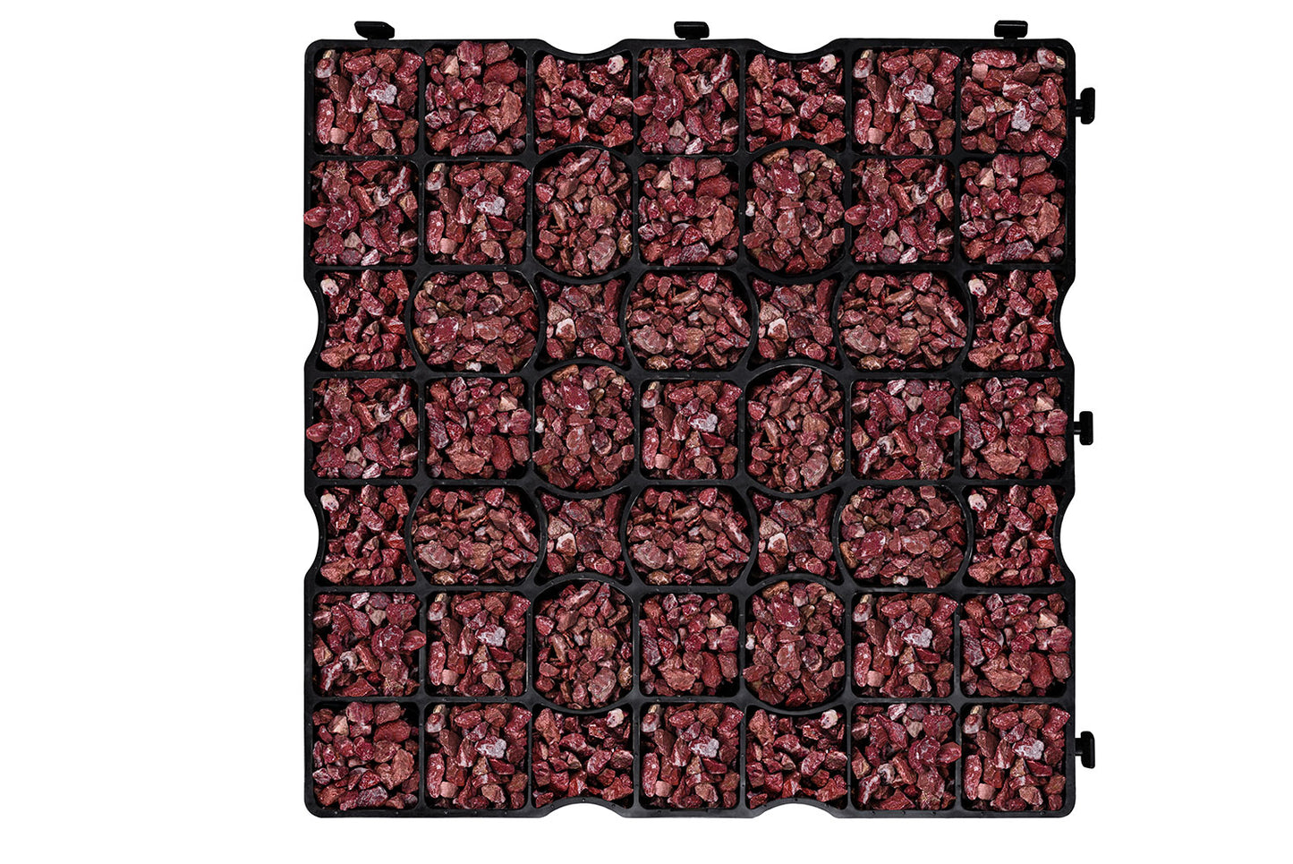 Zemes pastiprināšanās režģis. 50 x 50 x 5 cm . Svars: 6,39 kg/m²