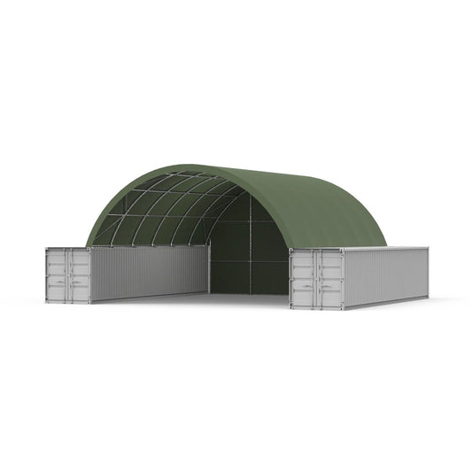 Konteineru nojume/bez aizmugurējās sienas/ 10x12x3.6m /Cena bez PVN: €4512