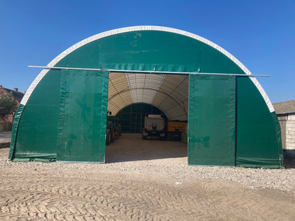 Angārs 20x40m (izmērs 20,5x40m) ražots Eiropā