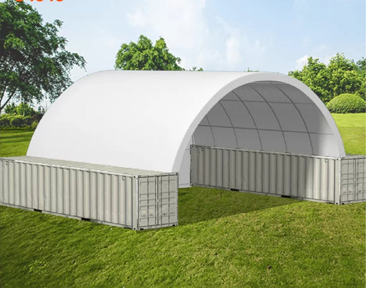Konteineru nojume/ bez aizmugurējās sienas/  12x12x4.5m /Cena bez PVN: €6122
