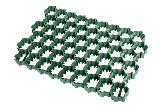 Zemes pastiprināšanās režģis. 58 x 39 x 4 cm . Svars: 4,66 kg/m²