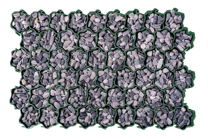 Zemes pastiprināšanās režģis. 58 x 39 x 3  cm . Svars: 3,39 kg/m²