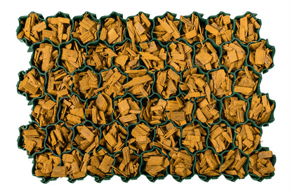 Zemes pastiprināšanās režģis. 58 x 39 x 3  cm . Svars: 3,39 kg/m²